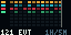 Four colored rows showing example agent events in twelve time windows